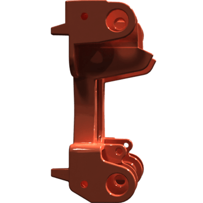 Pièces agricoles - Pièce divers - 180 mm griffe ductile en fer peint