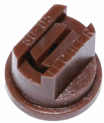 Pièces agricoles - Pièce Pulvérisateur - Buse à jet plat ST 80° 5 brun plastique Lechler