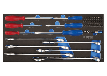Outils - Outils divers - Module de douilles Torx 1/2 et de clés mâles Torx pour servante 45pcs