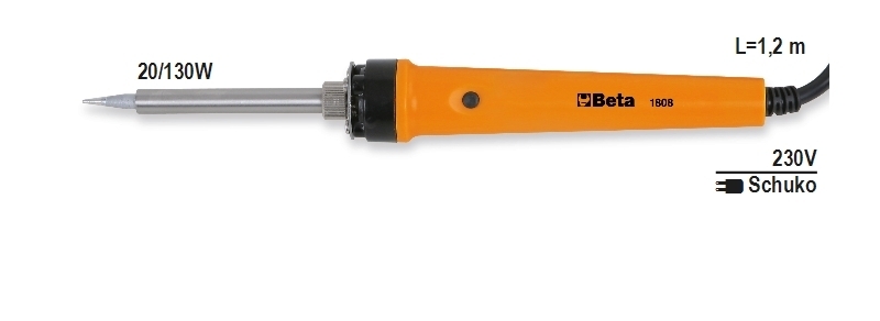 Pièces Quad & Motos - Outillage - Fer à souder bi-watts BETA avec panne droite pointue acier