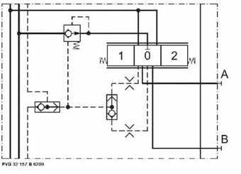 Pièces agricoles - Hydraulique - Module de base PVB 157-B-6200