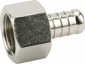 Pièces agricoles - Pièce pneumatique - Embout de tuyau 12 mm x 1/2"