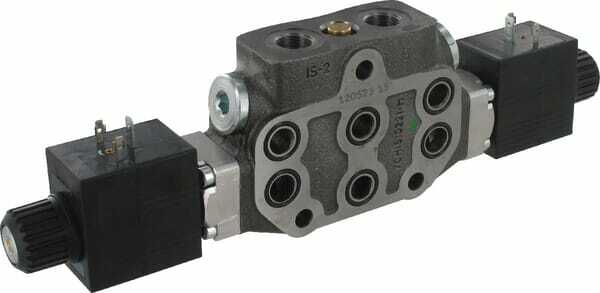 Pièces agricoles - Hydraulique - Section, dble eff.(1-8/8ES)24V