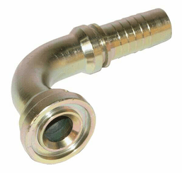 Pièces agricoles - Hydraulique - Raccord à bride DN50-Ø71,4 90°