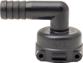 Pièces agricoles - Pièce Pulvérisateur - Raccord à fourche, femelle 90° AF3, embout de tuyau 16 mm