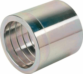 Pièces agricoles - Hydraulique - Jupe à sertir Ø76x73,5mm DN50 acier / zingué Alfagomma