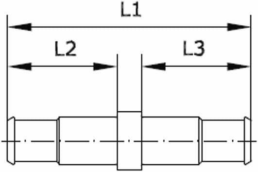 Pièces agricoles - Pièce pneumatique - Raccord de gaine