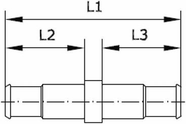 Pièces agricoles - Pièce pneumatique - Raccord de gaine
