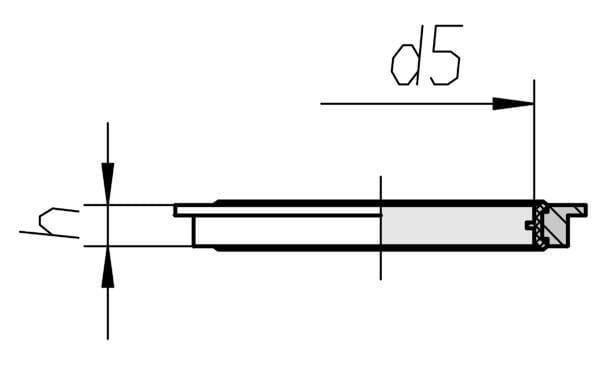 Pièces agricoles - Hydraulique - joint NBR 1"1/2 BSP