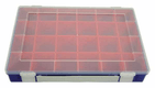 Boîte d'assortiment 24 compartiments Hünersdorff
