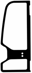 Pièces agricoles - TP pièce adaptable - Vitre de porte