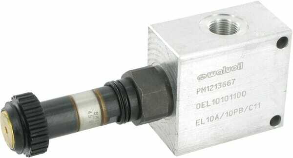 Pièces agricoles - Hydraulique - 3/2 soupape EL 10-C 06 3/8 sans bobine