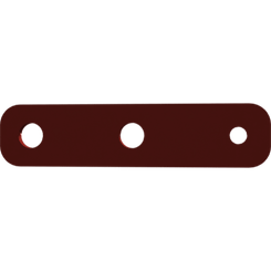 Pièces agricoles - Pièce divers - Fer plat perforé