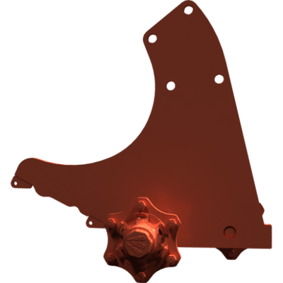 Pièces agricoles - Pièce divers - Cadre de roue gauche soudé -peint-