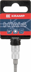 Outils - Outils divers - Douille de tournevis 1/4" Hex 4 mm