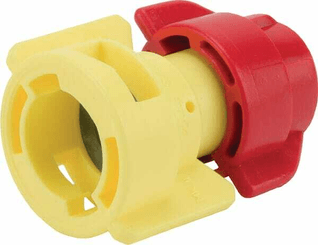 Pièces agricoles - Pièce Pulvérisateur - Buse à double injection d'air TDVR 110° 3 jaune plastique Agrotop