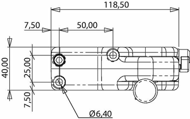 Pièces agricoles - Hydraulique - Levier unique avec anti-retour