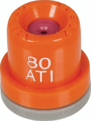 Pièces agricoles - Pièce Pulvérisateur - Buse à injection d'air à cône creux ATI 80° 1 orange céramique Albuz