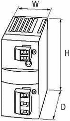 Pièces agricoles - Electricité - Alimentation 24 VDC, 1,3 A