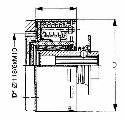 Pièces agricoles - Transmission - Lim. rup. EFK 96/4 1 3/8