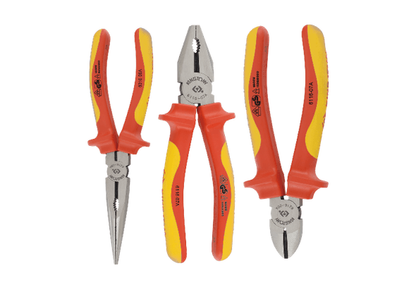 Outils - Outils divers - Jeu de 3 pinces isolées 1000V