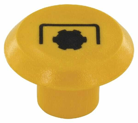 Pièces agricoles - Eclairage - Symbole, prise de force, rond, jaune