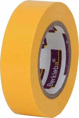 Chimie - Chimie divers - Ruban adhésif jaune 15mm x10m isolant