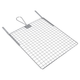 Grille à roulettes métal 26x30,2cm