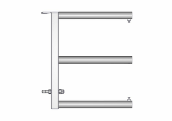 Materiels - Accessoires 100Kg-200Kg - PACK DE 12 ARRIERE COURT EX3 MILKY L.70CM