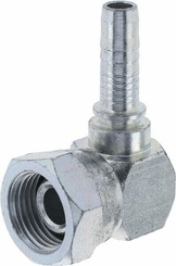 Pièces agricoles - Hydraulique - Raccord sertir DN10-1/2BSP 90°