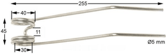 Dent pour râteau de jardin PH 232