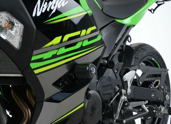 Pièces Quad & Motos - Equipement véhicule - Tampon de protection R&G RACING Aero blanc Kawasaki Ninja 400/Z400