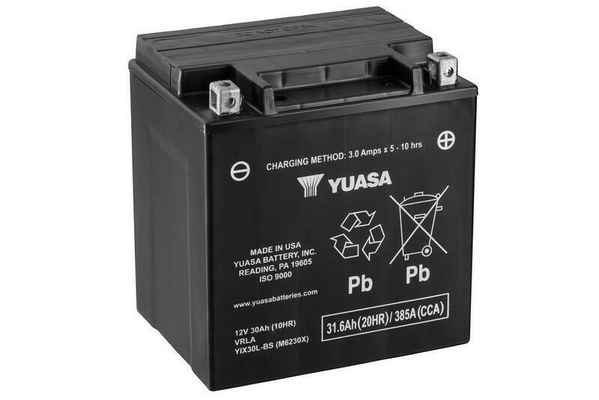 Pièces Quad & Motos - Electrique - Batterie YUASA conventionnelle avec pack acide - YIX30L