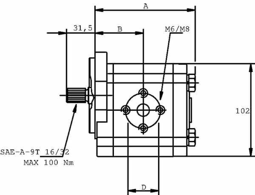 Pièces agricoles - Hydraulique - Pompe hydraulique