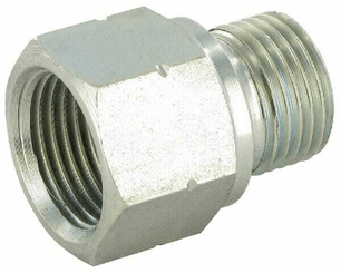 Pièces agricoles - Hydraulique - Adaptateur de rallonge BSP/UNF 1/2 - 7/8