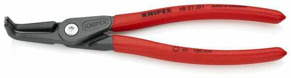 Outils - Outils divers - Pince clips courbée 40-100mm
