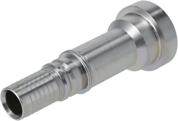 Pièces agricoles - Hydraulique - Raccord à sertir 4SH-DN25 bride Ø 54,0mm 41,3°
