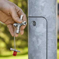 Outils - Outils divers - Cle pour armoires de manoeuvre