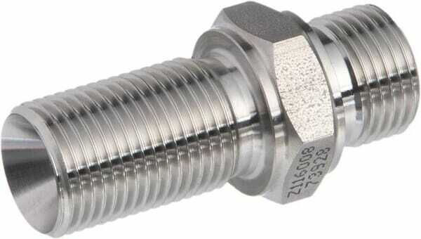 Pièces agricoles - Hydraulique - Adaptateur en inox