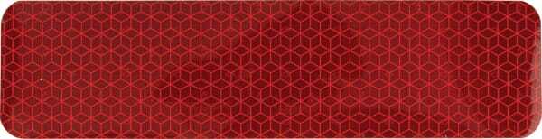 Pièces agricoles - Eclairage - Ruban réfléch. rouge 50x200 mm