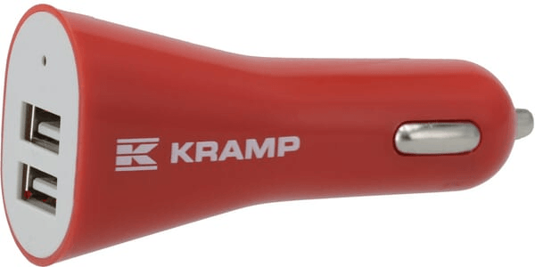 Objets publicitaires - Objets publicitaires divers - Adaptateur voiture double USB Pole rouge