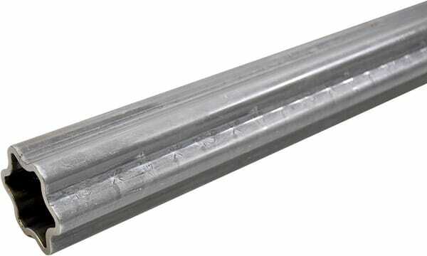 Pièces agricoles - Transmission - Tube profilé étoile S5 Ø ext. : 61x47x4,5 mm L : 0,8 m Walterscheid
