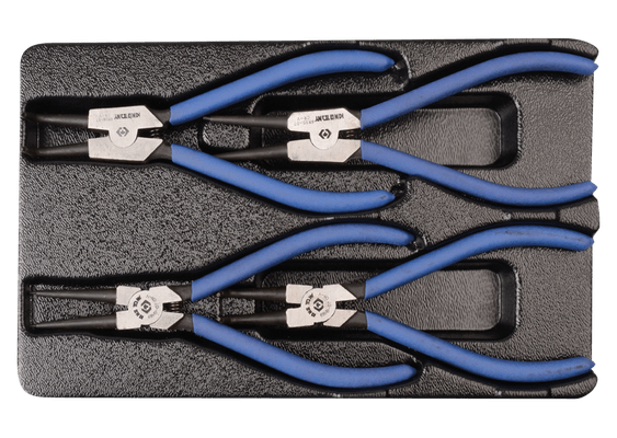 Outils - Outils divers - Trousse de 4 pinces Circlips