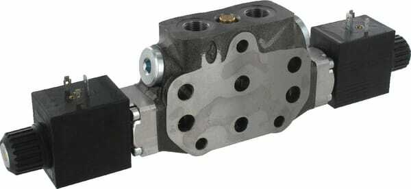 Pièces agricoles - Hydraulique - Section, dble eff.(1-8/8ES)24V