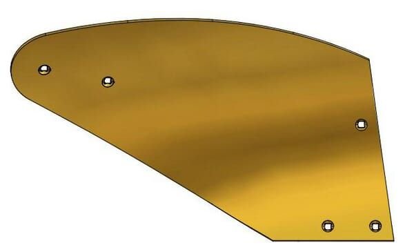 Pièces agricoles - Machines - Versoir D G40