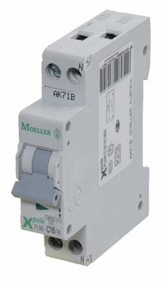 Pièces agricoles - Electricité - Disj protect ligne,16A,1P+N,C