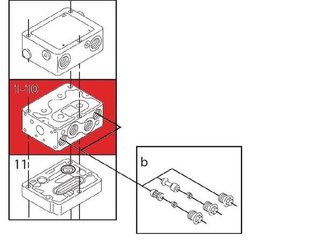 Pièces agricoles - Hydraulique - Module de base PVB 157-B-6853