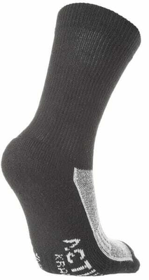 Vêtements et protections - Vêtement  - Chaussettes d’extérieur grises/noires 39-42