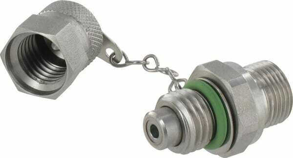 Pièces agricoles - Hydraulique - Point de mesure 3/8 RVS