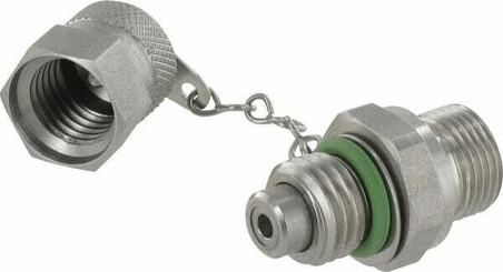 Pièces agricoles - Hydraulique - Point de mesure 3/8 RVS